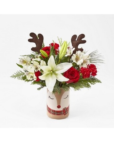 Potomac's Rudolph Returns Bouquet Flower Arrangement