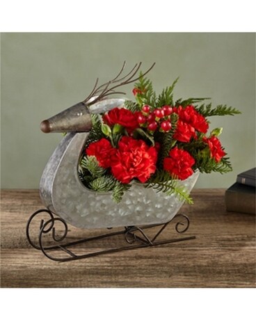 Potomac's Prancer's a Vixen Bouquet Flower Arrangement