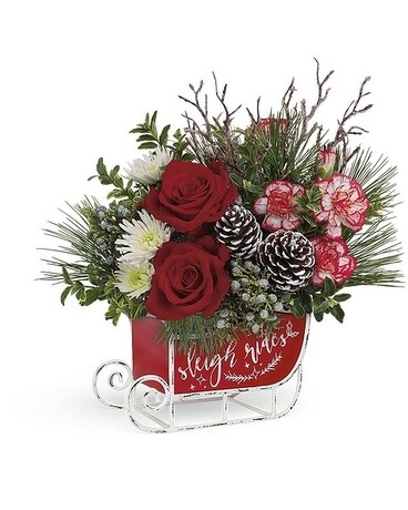 Potomac's Sleigh Ride Bouquet Flower Arrangement