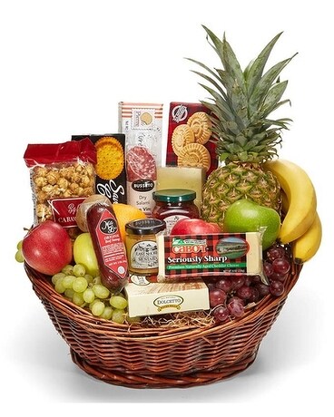 Potomac's Fruit & Gourmet Medley Gift Basket