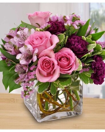 Potomac's Pink & Lavender Perfection Flower Arrangement
