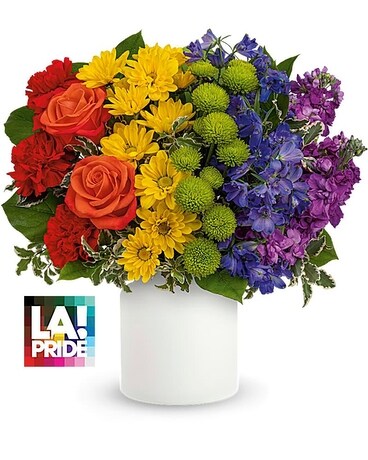 Potomac's Rainbow Love Bouquet Flower Arrangement