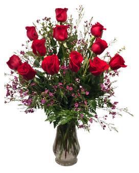 Potomac's Valentine's Day Roses Flower Arrangement