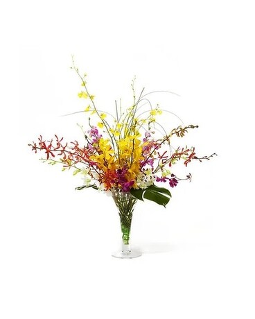 Orchid Sherbert Flower Arrangement