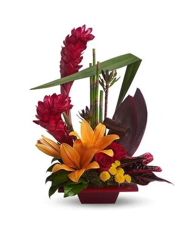 Tropical Bliss Flower Arrangement