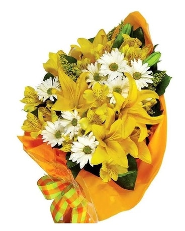 Hello Sunshine Bouquet Flower Arrangement