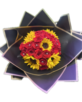25 Long Stems size,  inches height and  inches wide.