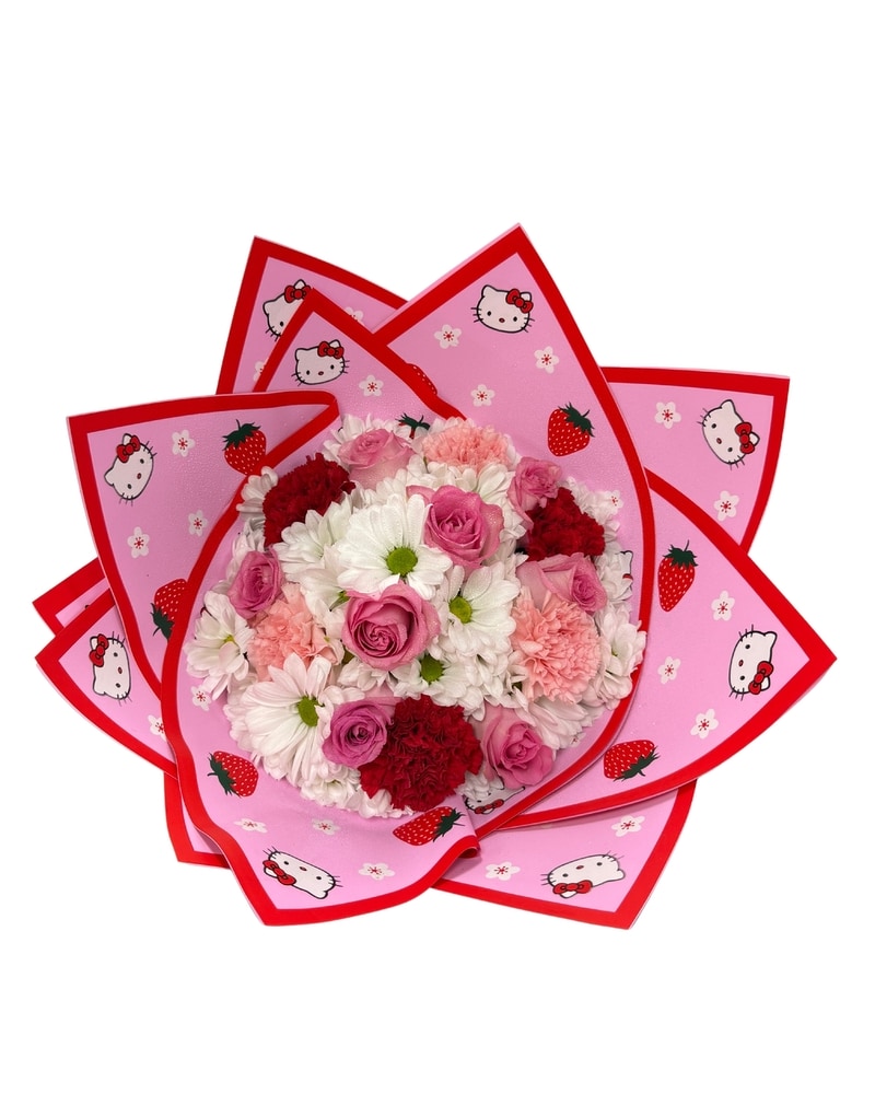Hello Kitty Rose Bouquet in Randallstown MD - Tropical Arrangements