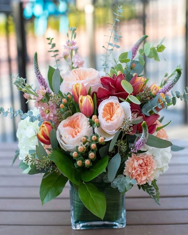 Georgia Peach Tree Flower Arrangement