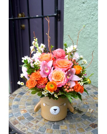 Mama Bear Flower Arrangement