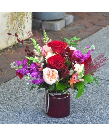 Bordeaux Flower Arrangement