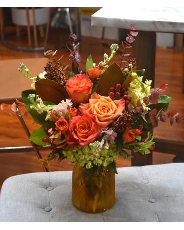 Ochre Breeze Flower Arrangement