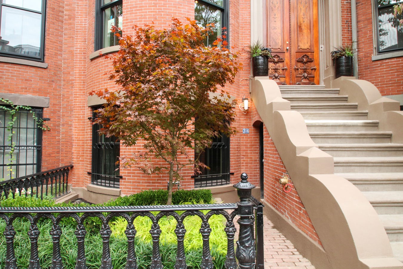 South End Brownstone Gallery Winston Flowers