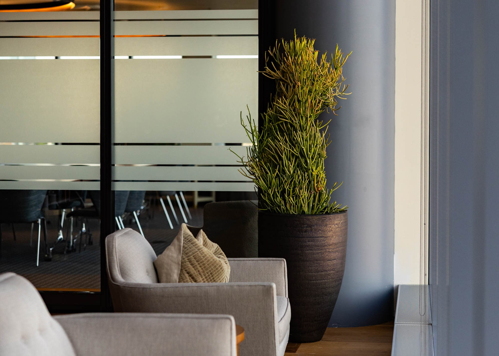 Stylish Downtown Space Interior Design | Winston Flowers