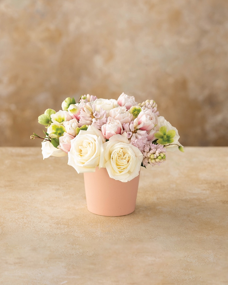 Blush Enchantment - Medium Flower Arrangement