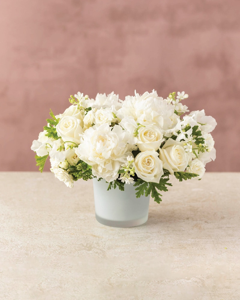 Chantilly Lace Flower Arrangement