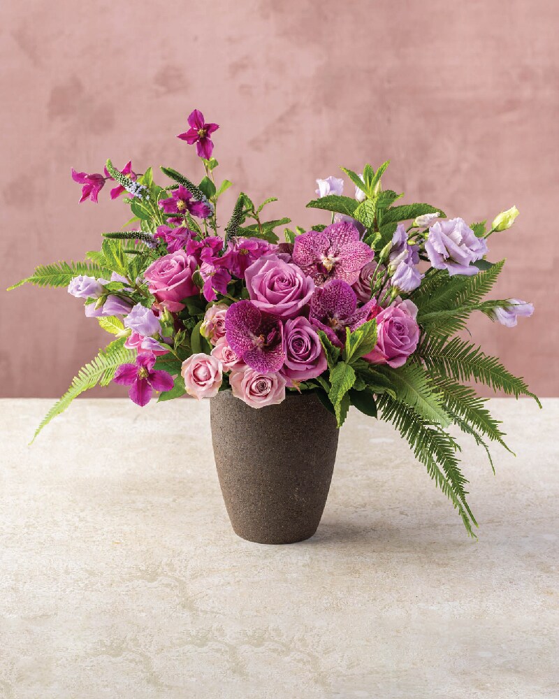 Violet Spring - Large Flower Arrangement