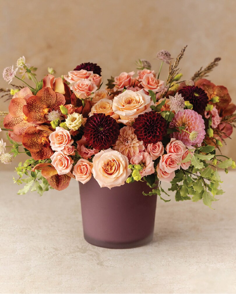 Dahlia Jewel Flower Arrangement