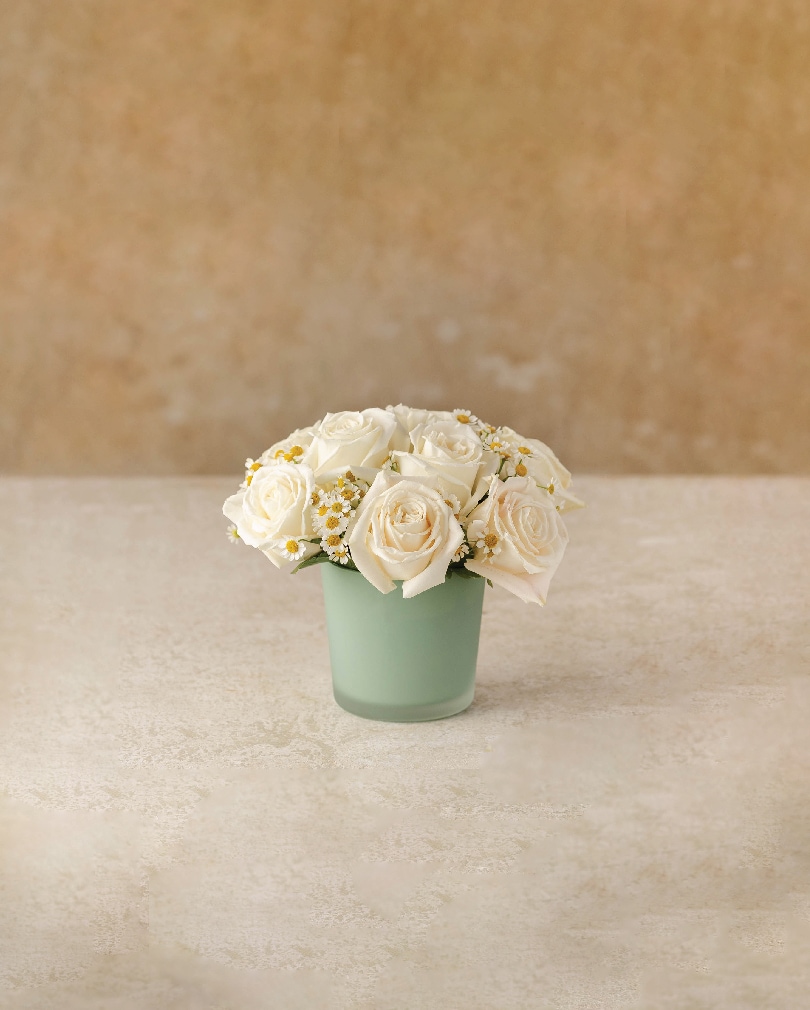 Linen Breeze Flower Arrangement