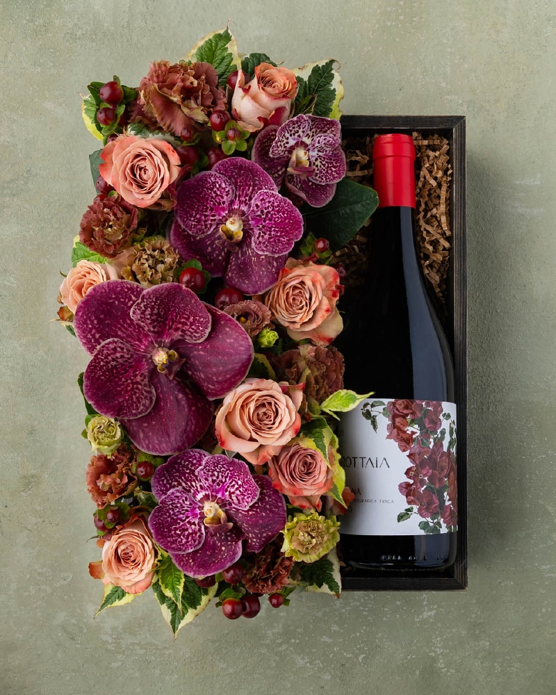 Autumn Evening & Wine Gift Basket