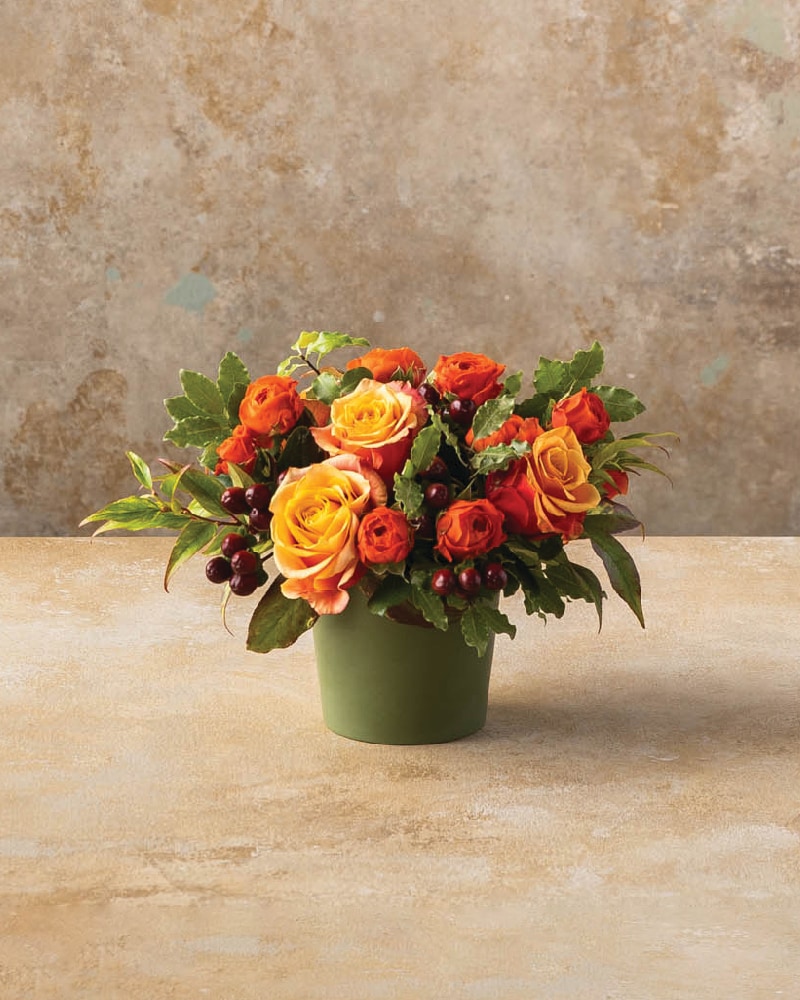 Harvest Classic - Medium Flower Arrangement