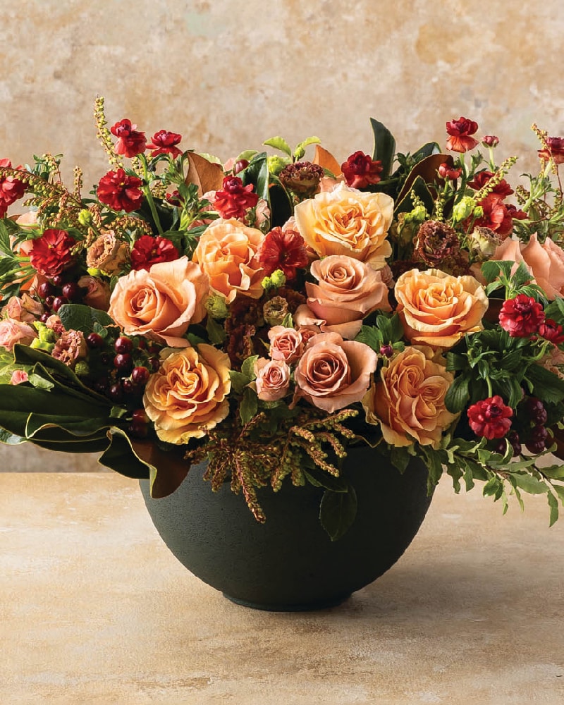 Golden Hour Flower Arrangement