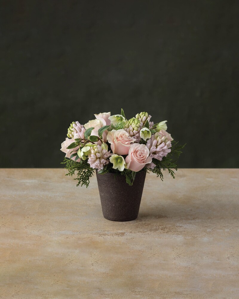 Blush Charm - Medium Flower Arrangement
