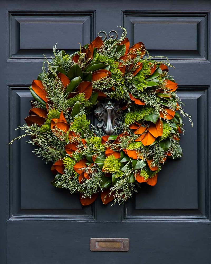 Magnolia & Evergreen Wreath Wreath