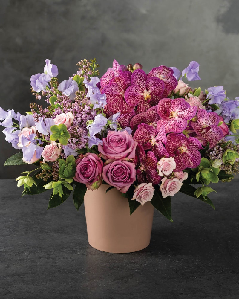 Violet Allure Flower Arrangement