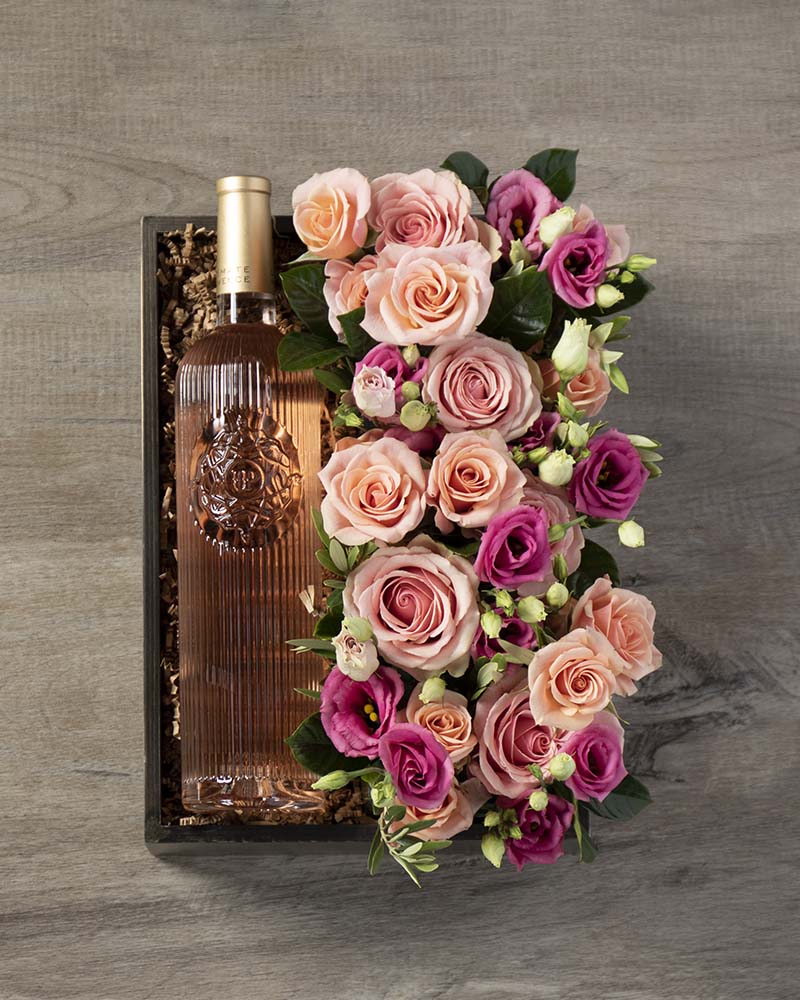 Wine & Design of the Month Subscription in Boston MA Winston Flowers