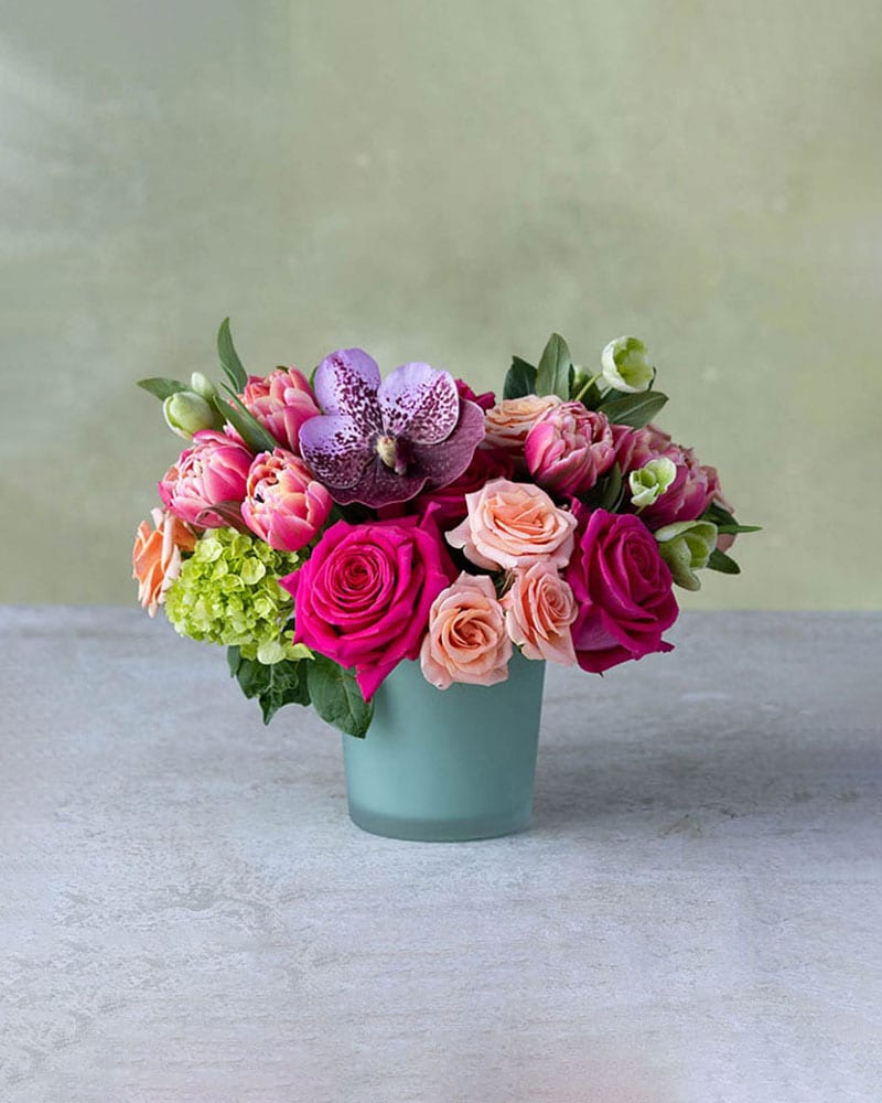 Raspberry Revival - Medium Flower Arrangement