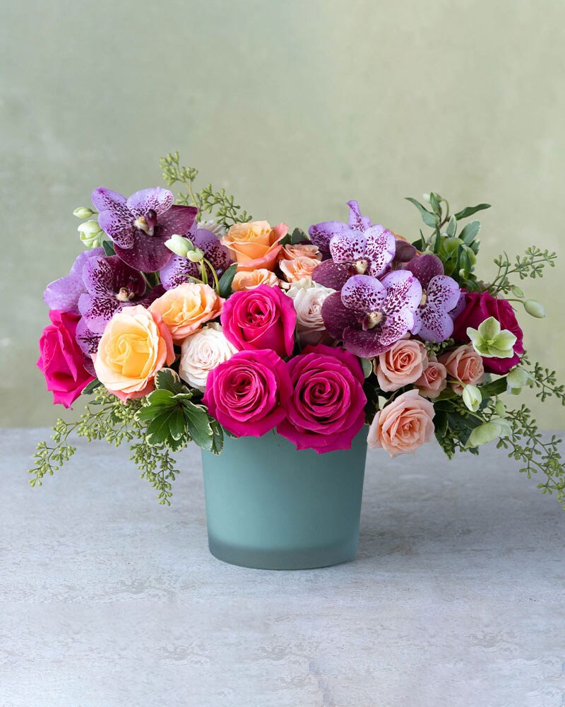 Raspberry Revival - Deluxe Flower Arrangement