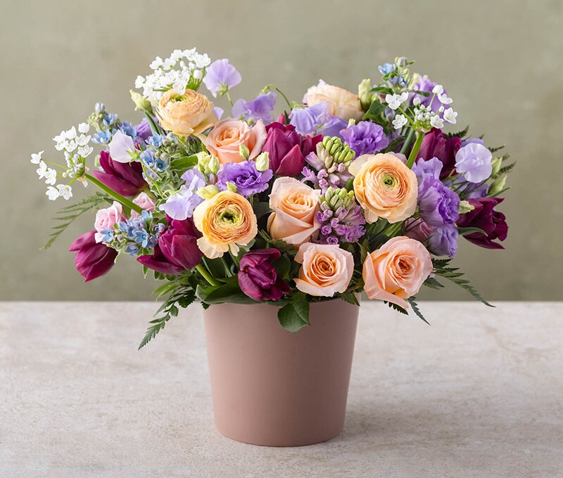 Lavender and Pink Dream Bouquet of Blooms