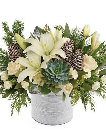 Winter Wonderland Flower Arrangement