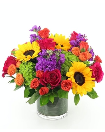 Brighten The Day Flower Arrangement