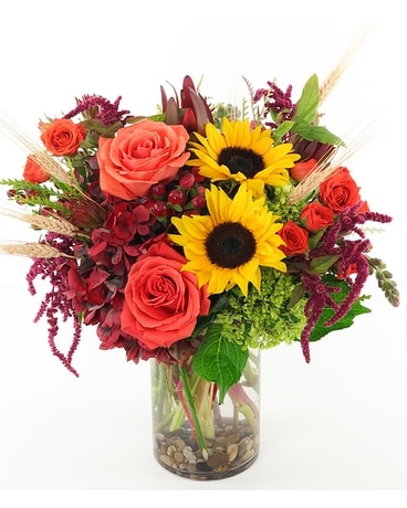 Autumn Cinnamon Spice Flower Arrangement