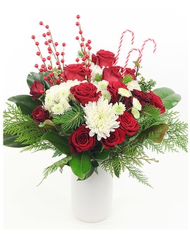 Grand Haven Christmas Flower Arrangement