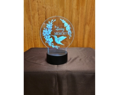 LED Keepsake - Loving Memory Flower Arrangement