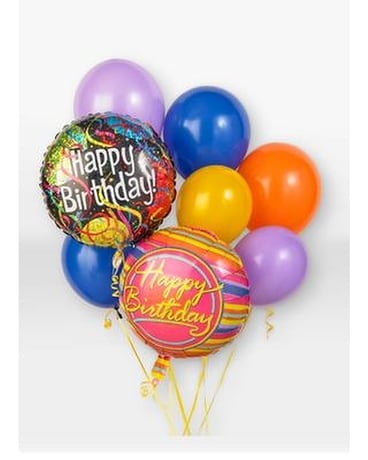 Birthday Balloon Bouquet Flower Arrangement