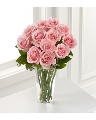 The FTD® Pink Rose Bouquet Flower Arrangement