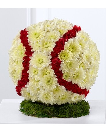 The FTD® All-American Tribute™ Baseball Flower Arrangement