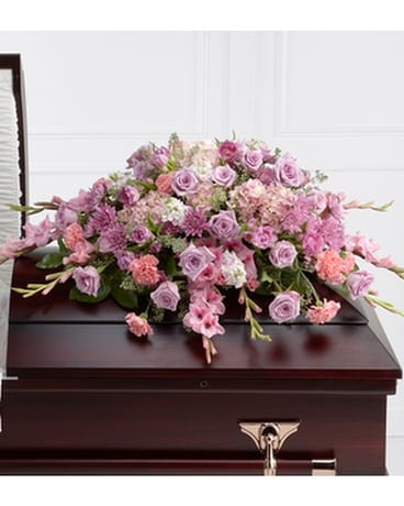 The FTD® Immorata™ Casket Spray Flower Arrangement