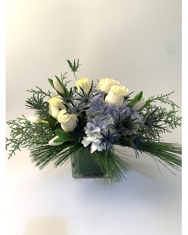 Happy Hanukkah Flower Arrangement
