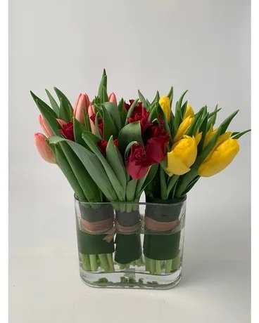 Tulip Bouquets Flower Arrangement