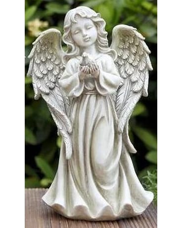 Angel Girl with Dove