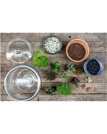 Terrarium 101 Workshop Flower Arrangement