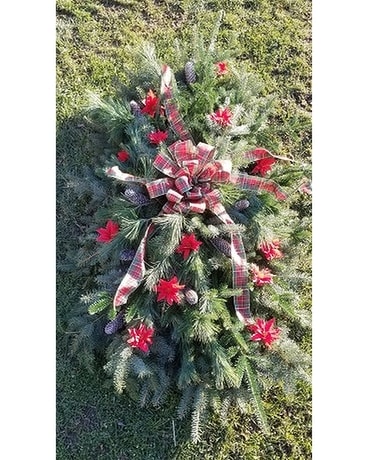Memorial Blanket Flower Arrangement