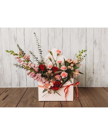 Love Letter Flower Arrangement