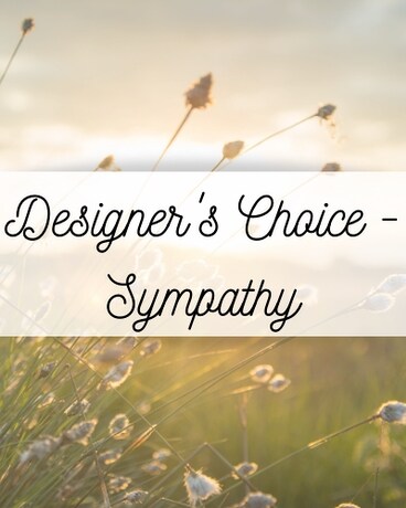 Designer's Choice - Sympathy Flower Arrangement