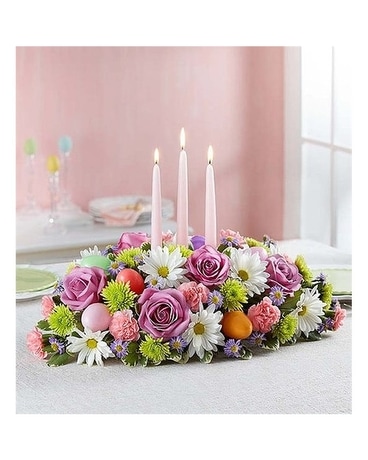 Easter Centerpiece Flower Arrangement